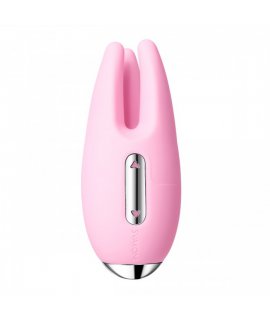 Розовый вибростимулятор клитора с игривыми подвижными тентаклями