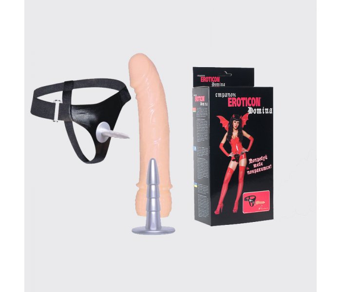 Насадка на страпон 'Король Артур' купить со скидкой в секс шопе  Страпоны  Отдельно насадки