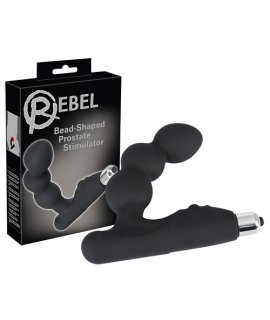 Стимулятор простаты с вибрацией Rebel Bead-shaped Prostate Stimulator