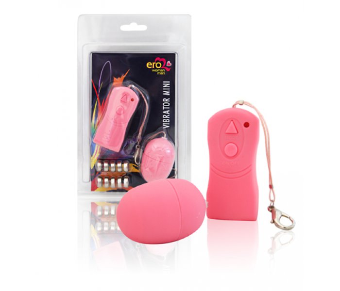 Виброяйцо с дистанционным управлением "Vibrator mini" цвет розовый d 30mm