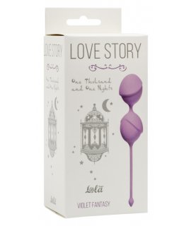 ВАГИНАЛЬНЫЕ ШАРИКИ LOVE STORY ONE THOUSAND AND ONE NIGHTS VIOLET FANTASY