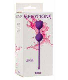 ВАГИНАЛЬНЫЕ ШАРИКИ EMOTIONS FOXY PURPLE