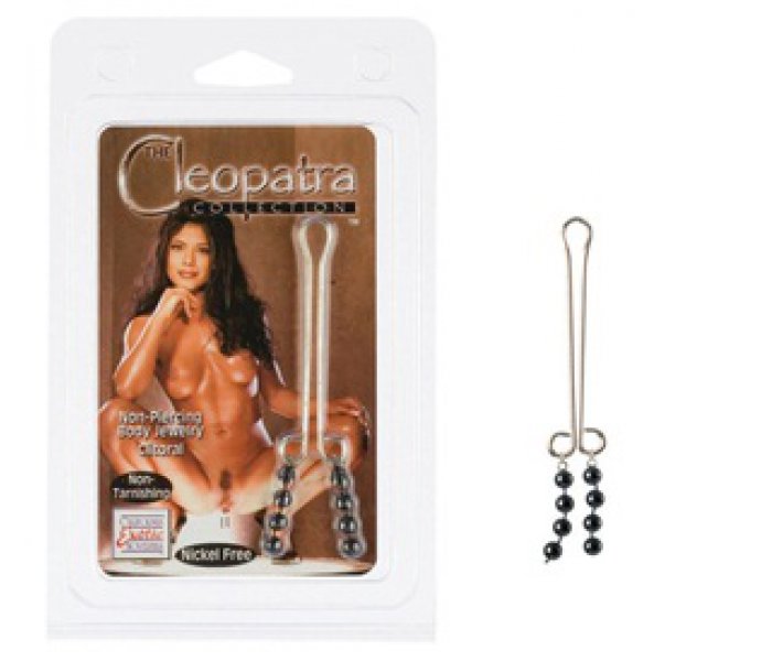 Зажимы для половых губ Cleopatra Collection Clitoral Jewelry черный
