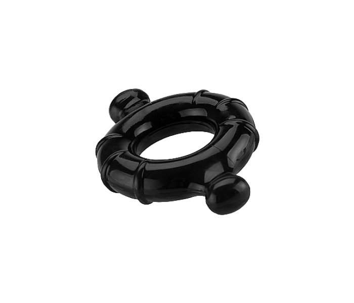 ЭРЕКЦИОННОЕ КОЛЬЦО GUMMY RING LARGE BLACK