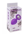 АНАЛЬНАЯ ПРОБКА EMOTIONS CUTIE MEDIUM PURPLE CLEAR CRYSTAL