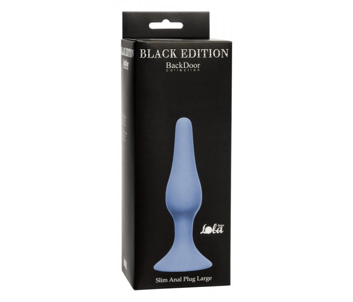 АНАЛЬНАЯ ПРОБКА SLIM ANAL PLUG LARGE BLUE