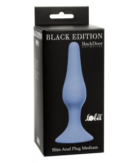 АНАЛЬНАЯ ПРОБКА SLIM ANAL PLUG MEDIUM BLUE