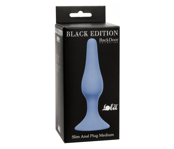 АНАЛЬНАЯ ПРОБКА SLIM ANAL PLUG MEDIUM BLUE