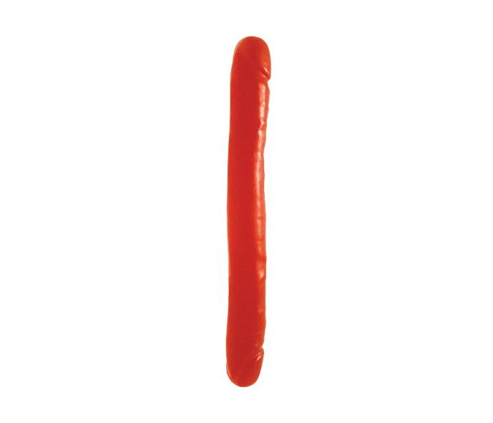 ФАЛЛОИМИТАТОР DREAM TOYS ДВУСТОРОННИЙ, КРАСНЫЙ, 30 СМ