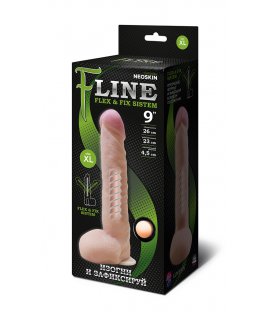 ФАЛЛОИМИТАТОР "F" LINE НА ПРИСОСКЕ, L 260 мм D 45