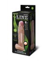 ФАЛЛОИМИТАТОР "F" LINE НА ПРИСОСКЕ, L 235 мм D 54