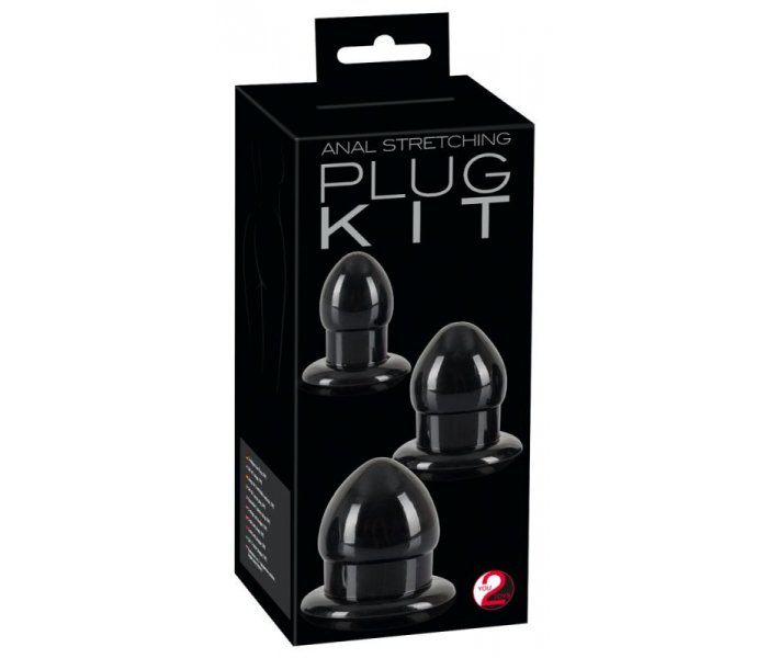 Набор анальных пробок Anal Stretching Plug Kit