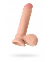 РЕАЛИСТИЧНЫЙ ВИБРАТОР TOYFA REALSTICK ELITE VIBRO, TPR, 7 РЕЖИМОВ ВИБРАЦИИ, 17 СМ