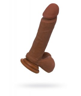 ФАЛЛОИМИТАТОР TOYFA REALSTICK ELITE MULATTO, РЕАЛИСТИЧНЫЙ, НА ПРИСОСКЕ, МУЛАТ, 16 СМ