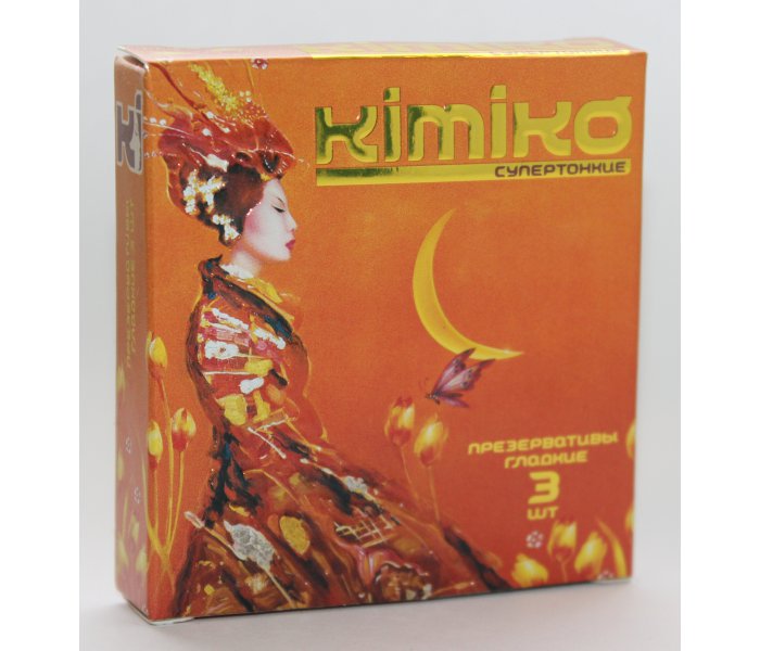 ПРЕЗЕРВАТИВЫ KIMIKO № 3 (супертонкие) 3 шт.