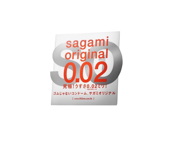 SAGAMI ORIGINAL 0.02 УЛЬТРАТОНКИЕ,ГЛАДКИЕ №1