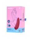 ВАКУУМ-ВОЛНОВОЙ БЕСКОНТАКТНЫЙ СТИМУЛЯТОР КЛИТОРА SATISFYER CURVY 1+, СИЛИКОН, КРАСНЫ