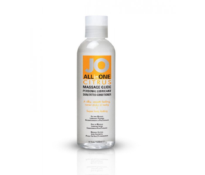 40025 JO Массажное гель-масло JO ALL-IN-ONE Massage Oil Citrus