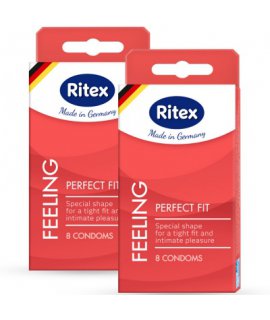 RITEX PERFECT FIT № 8 (АНАТОМИЧЕСКОЙ ФОРМЫ С НАКОПИТЕЛЕМ), 8 штук