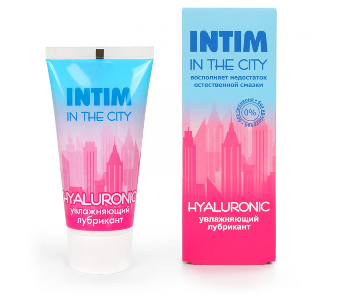 Лубрикант увлажняющий INTIM IN THE CITY HYALURONIC 60 г