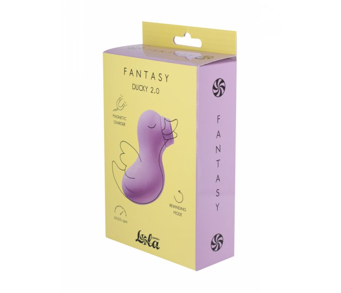 ВАКУУМНЫЙ СТИМУЛЯТОР FANTASY DUCKY 2.0 LAVENDER