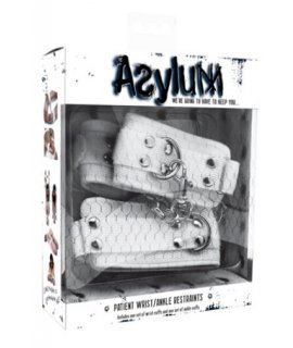 Фиксаторы Asylum для рук и ног, белые