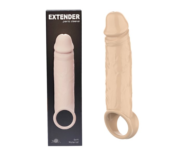 Насадка-удлинитель "Extender Penis Sleeve", Светлый