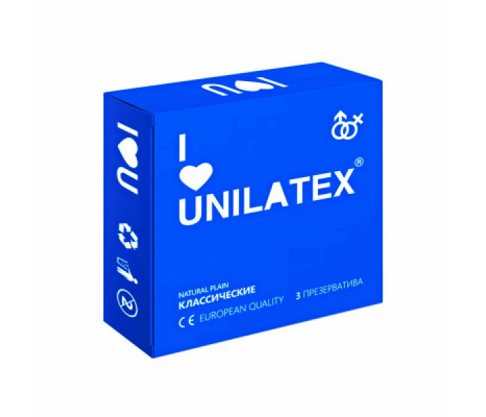 UNILATEX "NATURAL PLAIN" классические, 3 шт.