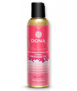 Массажное масло DONA Scented Massage Oil Flirty Aroma: Blushing Berry 125 мл