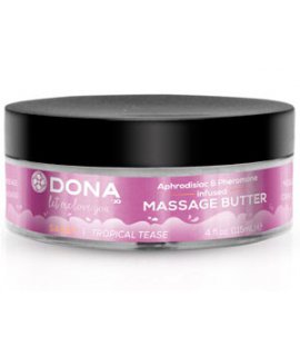 Увлажняющий крем-масло для массажа DONA Massage Butter Sassy Aroma: Tropical Tease 115 мл