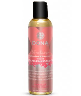 Вкусовое массажное масло DONA Kissable Massage Oil Vanilla Buttercream 125 мл