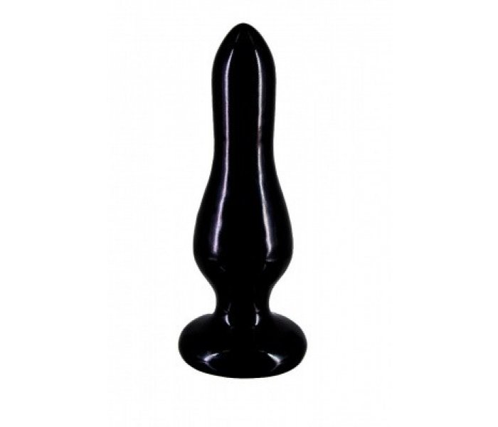 ПЛАГ-МАССАЖЕР ДЛЯ ПРОСТАТЫ BLACK MAGNUM 14 В ЛАМИНАТЕ L 155/135 мм, D 45,41 мм, цвет чёрный