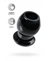 Анальная втулка TOYFA Basic M, TPE, чёрная, 6,5 см