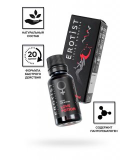 Возбуждающие капли Erotist LOVE POTION, для женщин, 20мл