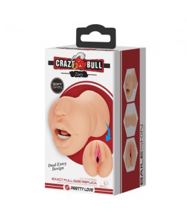 Мастурбатор "Crazy Bull Sarah", Светлый