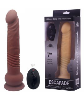 Вибромассажер Escapade 7", Коричневый