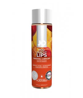 Вкусовой лубрикант "Сочный персик" / JO Flavored Peachy Lips 4 oz - 120 мл.