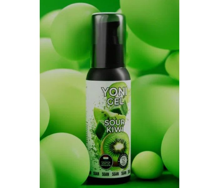 Лубрикант для орального секса SGAN YONI GEL со вкусом кислого киви, 100 мл