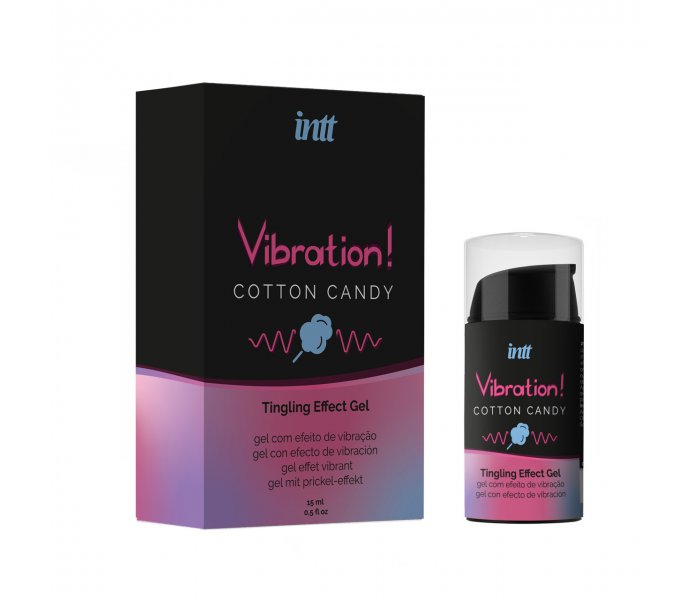 Увлажняющий гель Жидкий вибратор Cotton Candy, 15 мл