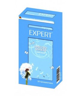 EXPERT ЧУВСТВО ПОЛЕТА № 12 (ОСОБО ТОНКИЕ), 12 штук