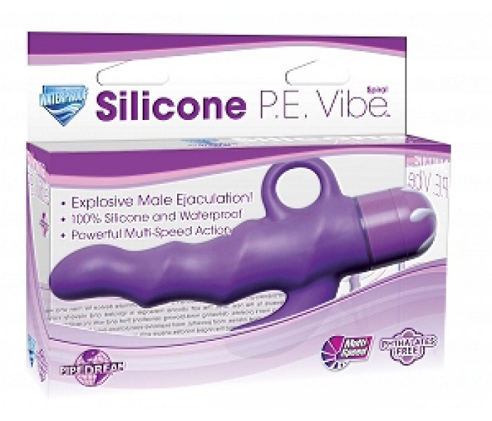 Стимулятор простаты Silicone P.E. Vibe Spiral фиолетовый