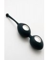 Вагинальные шарики со смещенным центром тяжести Silicone Ben Wa Balls черные