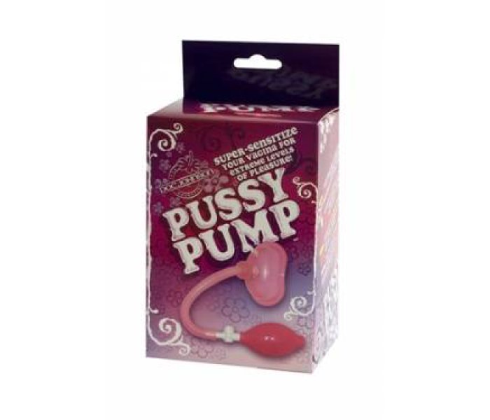 Помпа для клитора розовая Pink Pussy Pump